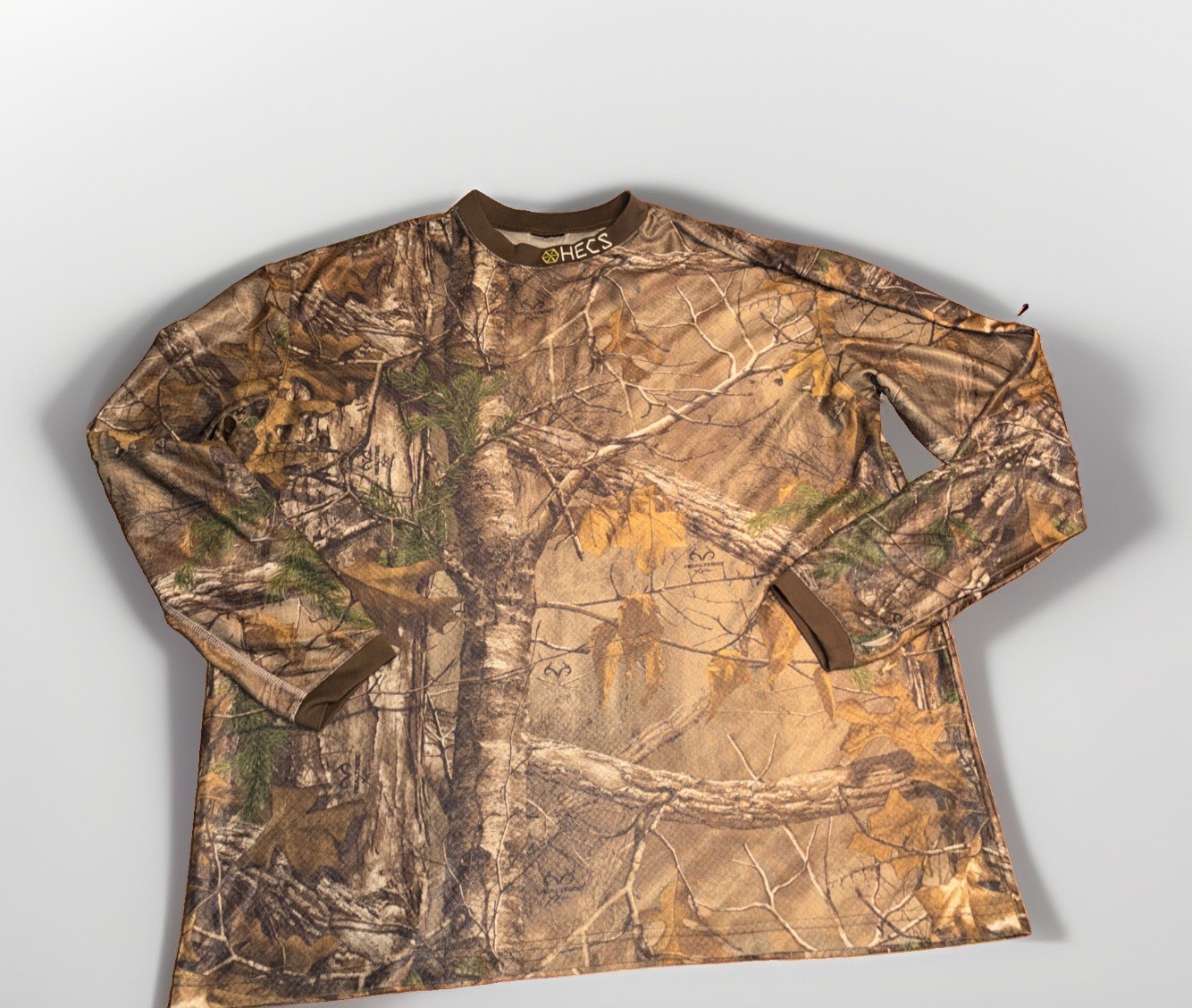 HECS ~ Men Sz 2XL ~ Stealthscreen Lightweight RealTree Xtra Camo Hunting Shirt gallery