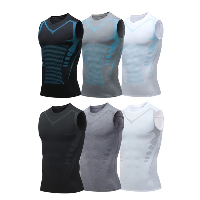 Evolv-Off Compression Shirt, V-Boost 2025 New Version Ionic Shaping Sleeveless gallery