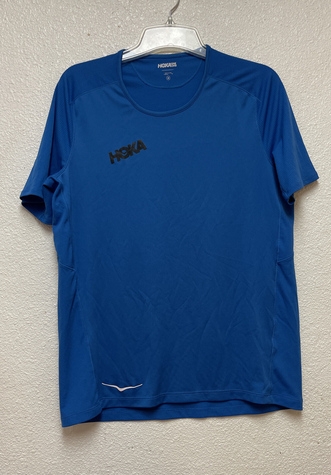 Hoka One One, Men's Performance Running T Shirt, Blue Sz M gallery