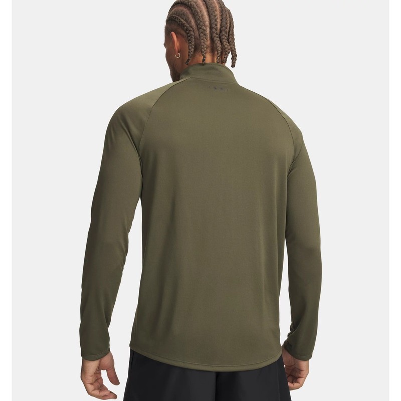 NWT Under Armour Men's UA Tech ½ Zip Long Sleeve in Marine OD Green size Large gallery