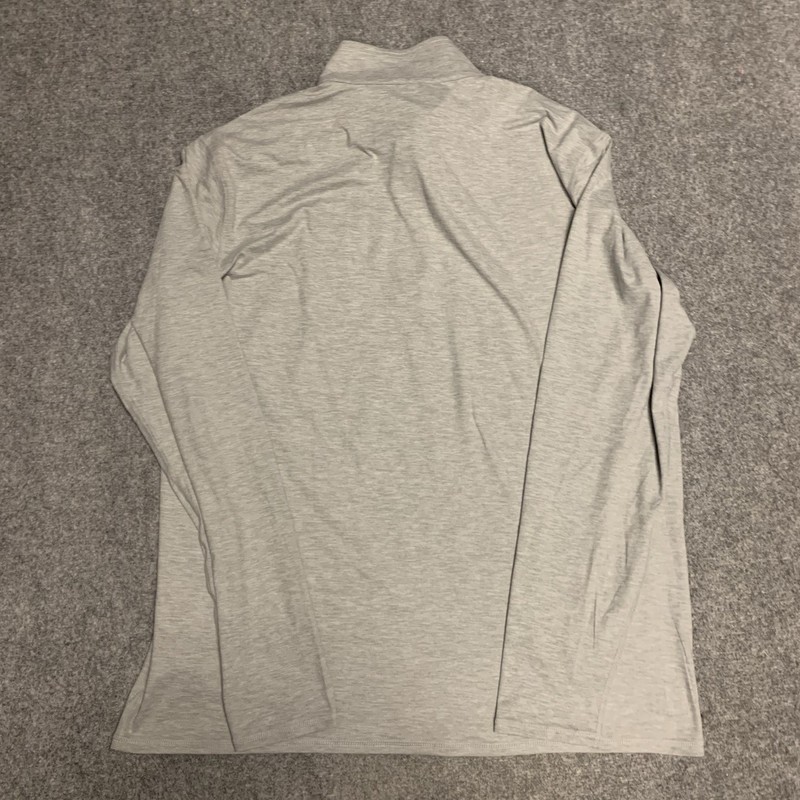 Vuori Ease Performance 1/2 Half Zip Mens 2XL Pullover Long Sleeve Gray V221 gallery
