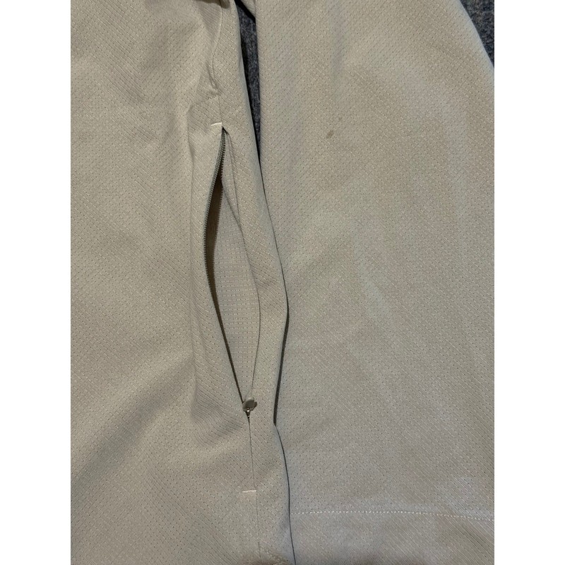Lululemon Airing Easy Half Zip Pullover Tan Beige XXL LM3DJYS gallery