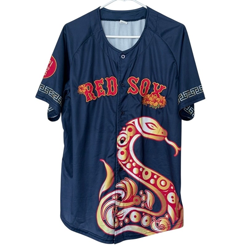 Boston Red Sox 2025 AAPI Celebration Heritage Night Baseball Jersey Men's Large gallery