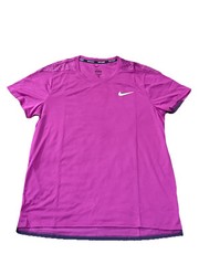 Nike Court Dri-FIT Slam Tennis T-Shirt Fuchsia FQ2018-518 Men’s Size Large