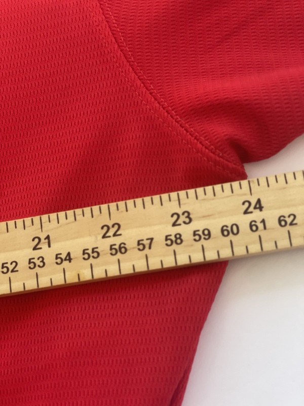 VTG Y2K Men’s XL Red Black Baseball Jersey #00 Smith Athletic Sport Hip Hop Stre gallery