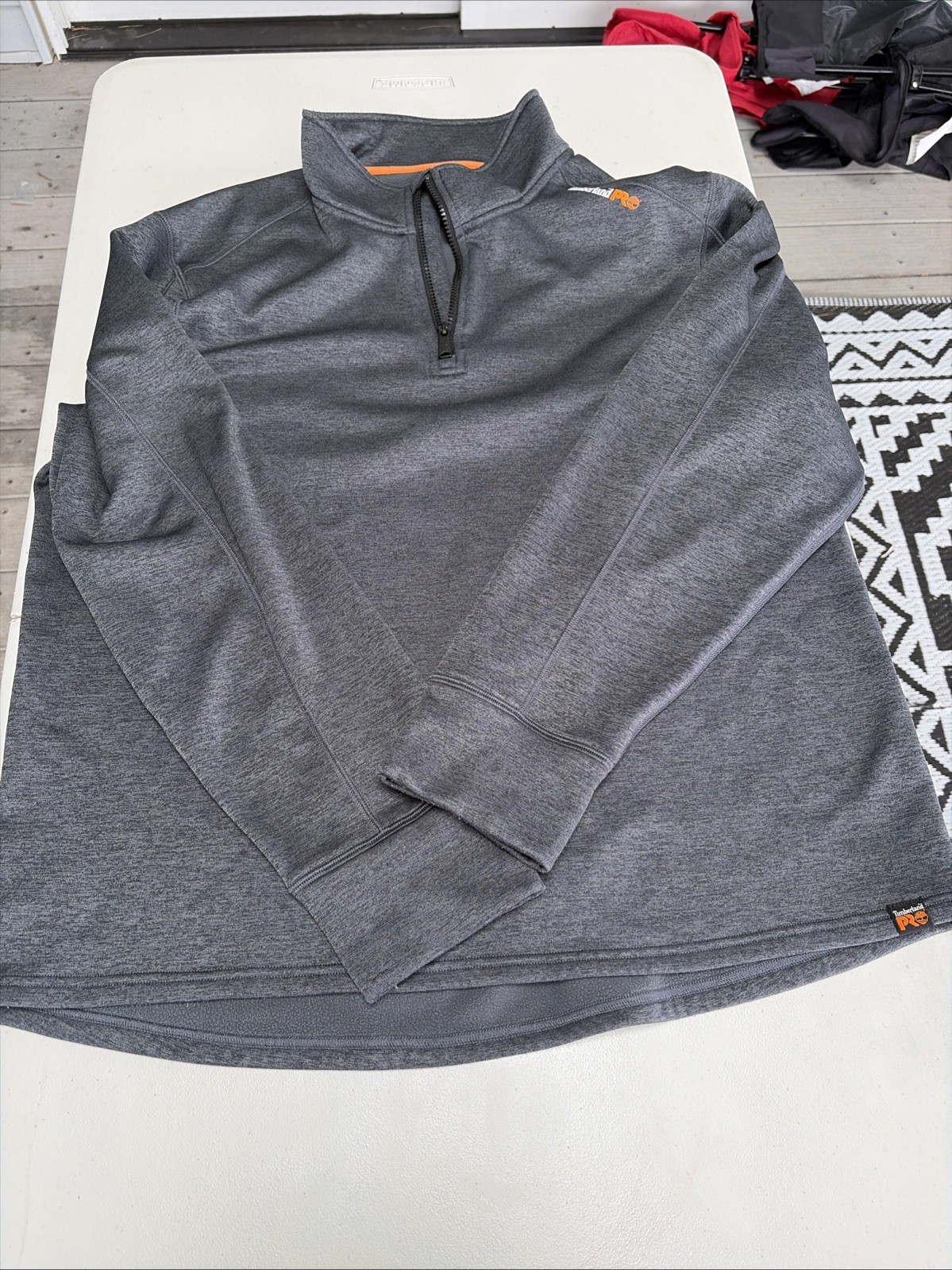 Timberland Pro Long Sleeve Pullover Shirt Gray gallery