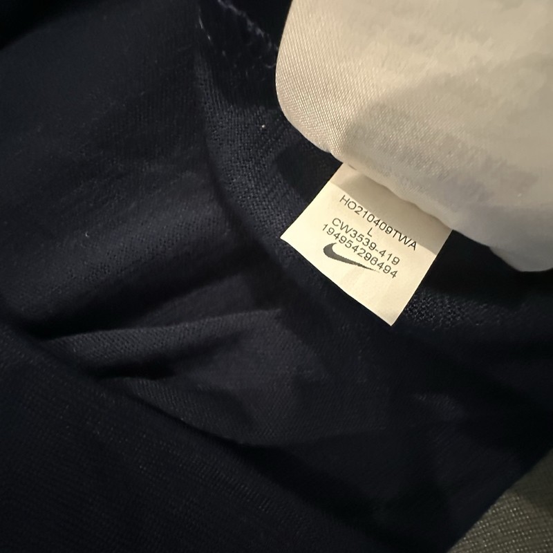 Nike Team Player Long Sleeve UV Shirt Mens Navy Blue CW3539-419 Mens L Dri-Fit gallery
