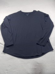 Bylt Drop Cut Lux V-Neck Slate Blue XXL Athletic Leisure Luxury Travel Mens