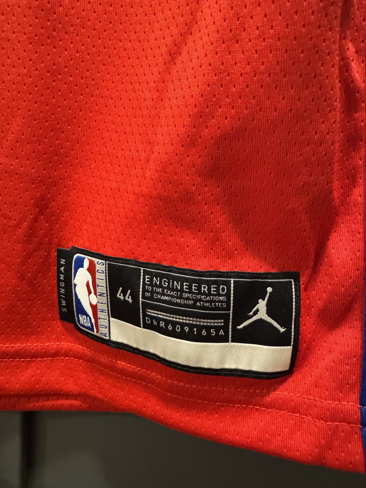 Authentic Joel Embiid Philadelphia 76ers Jersey Jordan Brand Statement Edition gallery