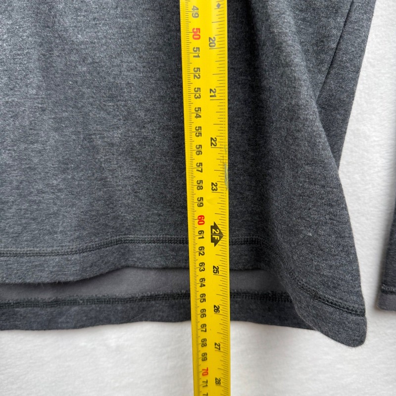 Adidas Gray Pullover Quarter Zip Long Sleeve Athletic Shirt Mens Medium gallery