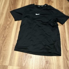 Nike Pro Dri-FIT Slim Fit Men’s Black Crew Neck Short Sleeve T-Shirt Size M