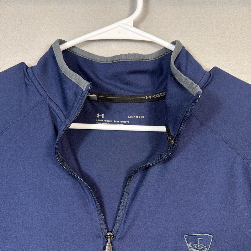 Top Golf Under Armour Storm 1/4 Zip Pullover Sweatshirt Mens Size Large gallery