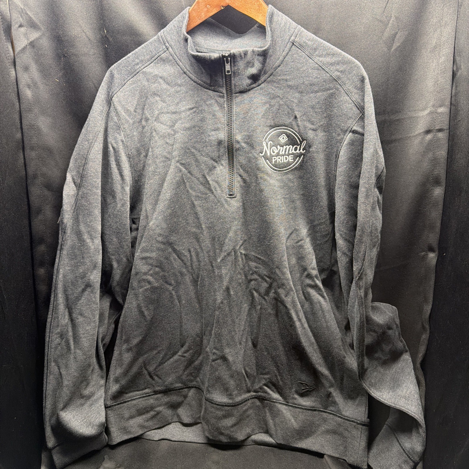 Rivian Normal Pride Employee Quarter Zip New Size Large gallery
