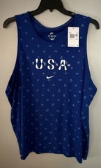 NWT Nike Men’s Team USA Club Tank Top Blue FN0879-417 Size XXL