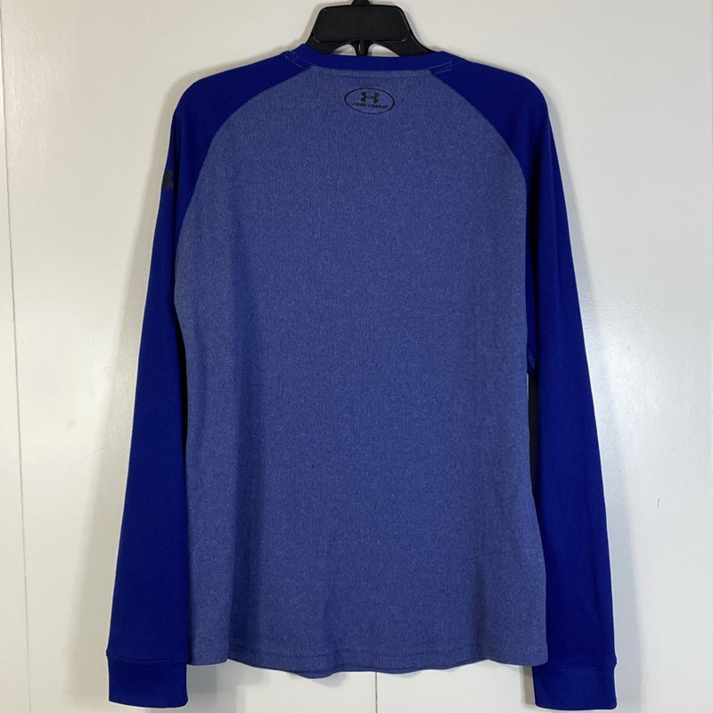 Under Armour Mens Medium Thermal Loose Fit Blue All Season Gear M gallery