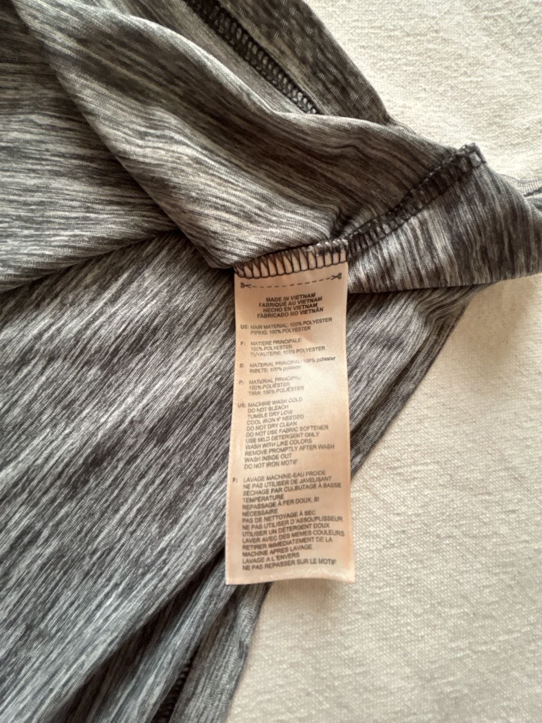Adidas Women's Gray Heather Racerback Athletic Tank Top gallery