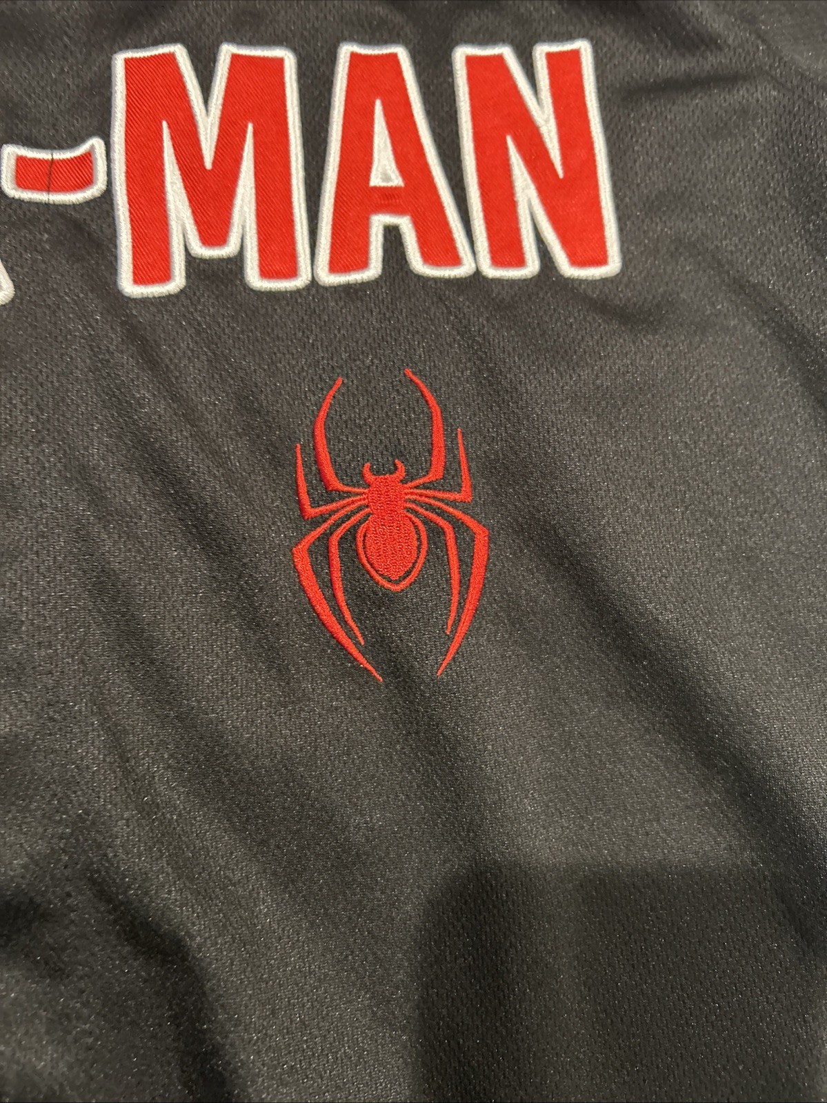 Marvel Spider-Man Jersey Mens Small Baseball Miles Morales BoxLunch Exclusive gallery