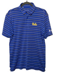 Under Armour Men’s Size Small UCLA Polo Shirt Heatgear Short Sleeve Embroidered