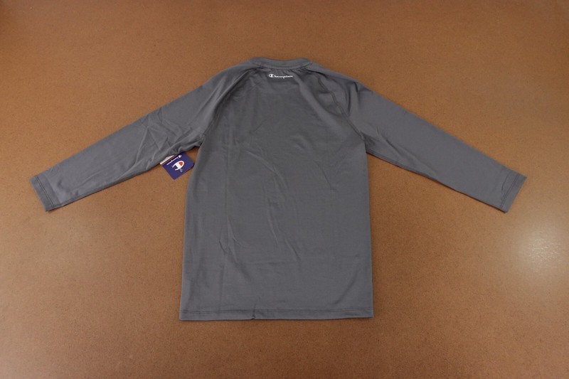 Champion Men's Size Medium Gray 3/4 Sleeve Compression Tee 2611TU NWT gallery