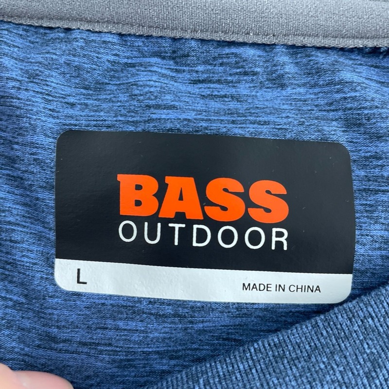 Bass Outdoor Microtech Perf SS Tee Big Dipper Blue NWT 1763 gallery