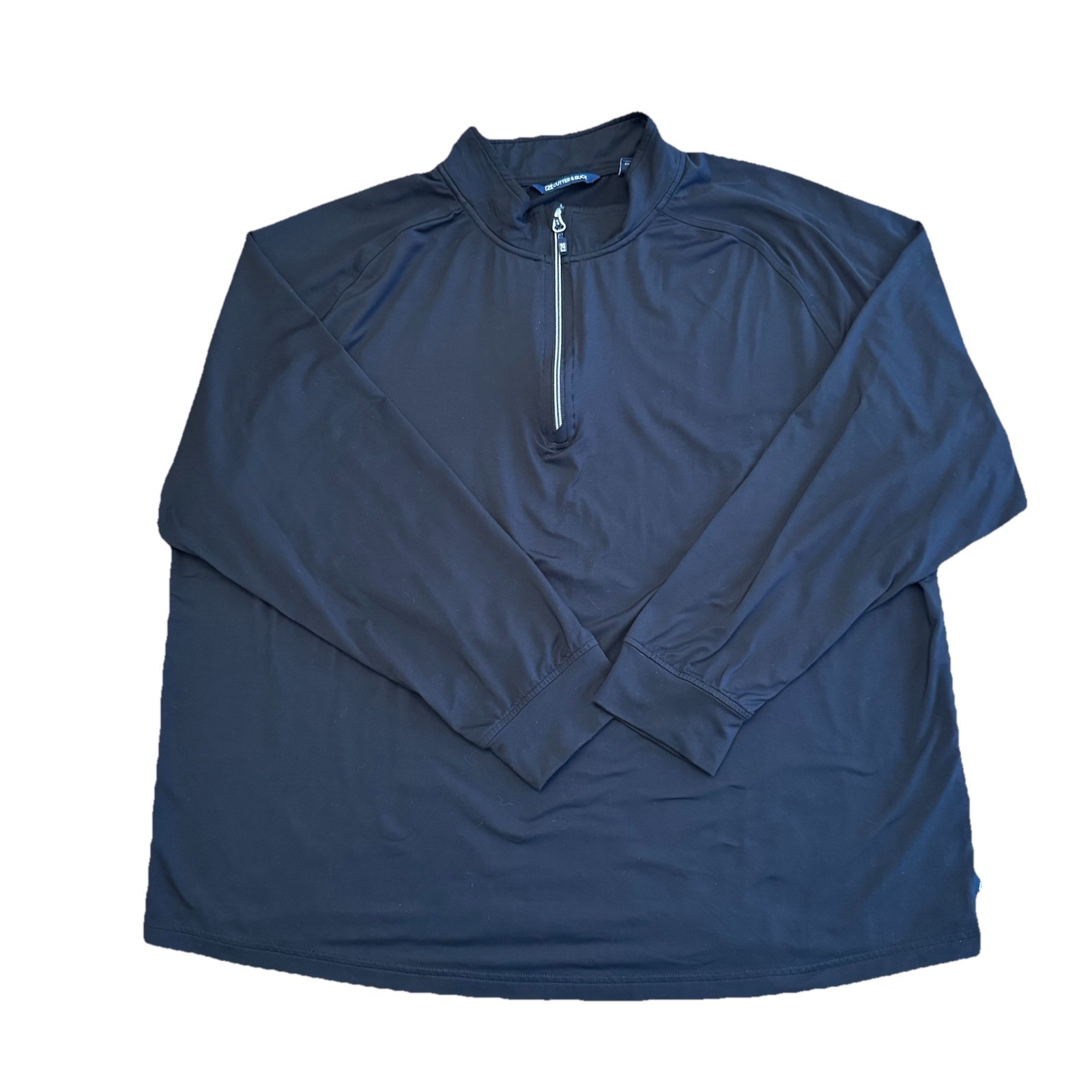 Cutter And Buck Men’s Black Quarter Zip Pullover Size 2XB gallery