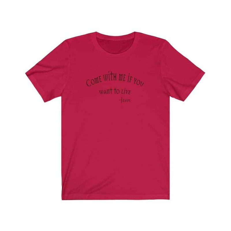 Bella & Canvas Short Sleeve Tee "Come with Me" m gallery
