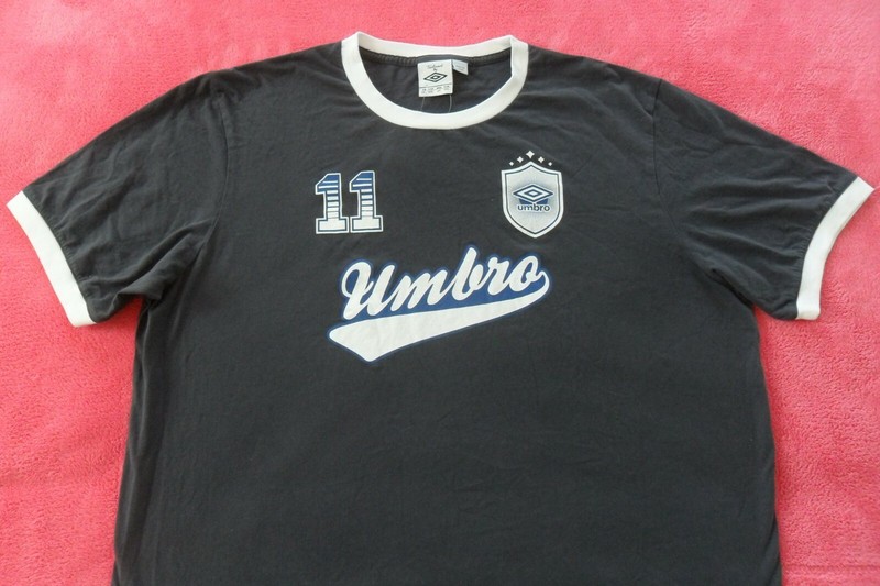 Umbro 1350 DIAMOND ICONS GRAPHIC RINGER Jersey TEE Shirt soccer Top~Mens sz 2XL~ gallery
