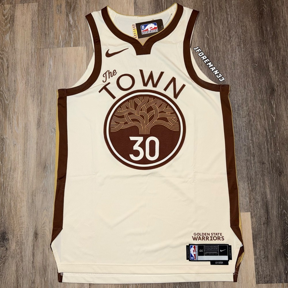 Nike Golden State Warriors Stephen Curry 2025-26 City Edition Authentic Jersey