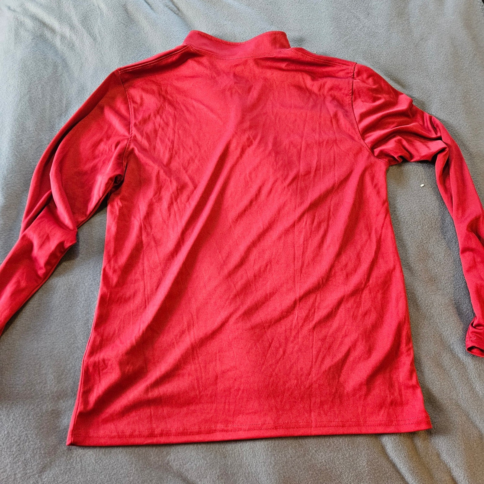 Cleveland Cavaliers NBA 1/4 Zip Long Sleeve Shirt Top Men's Large Red UNK gallery