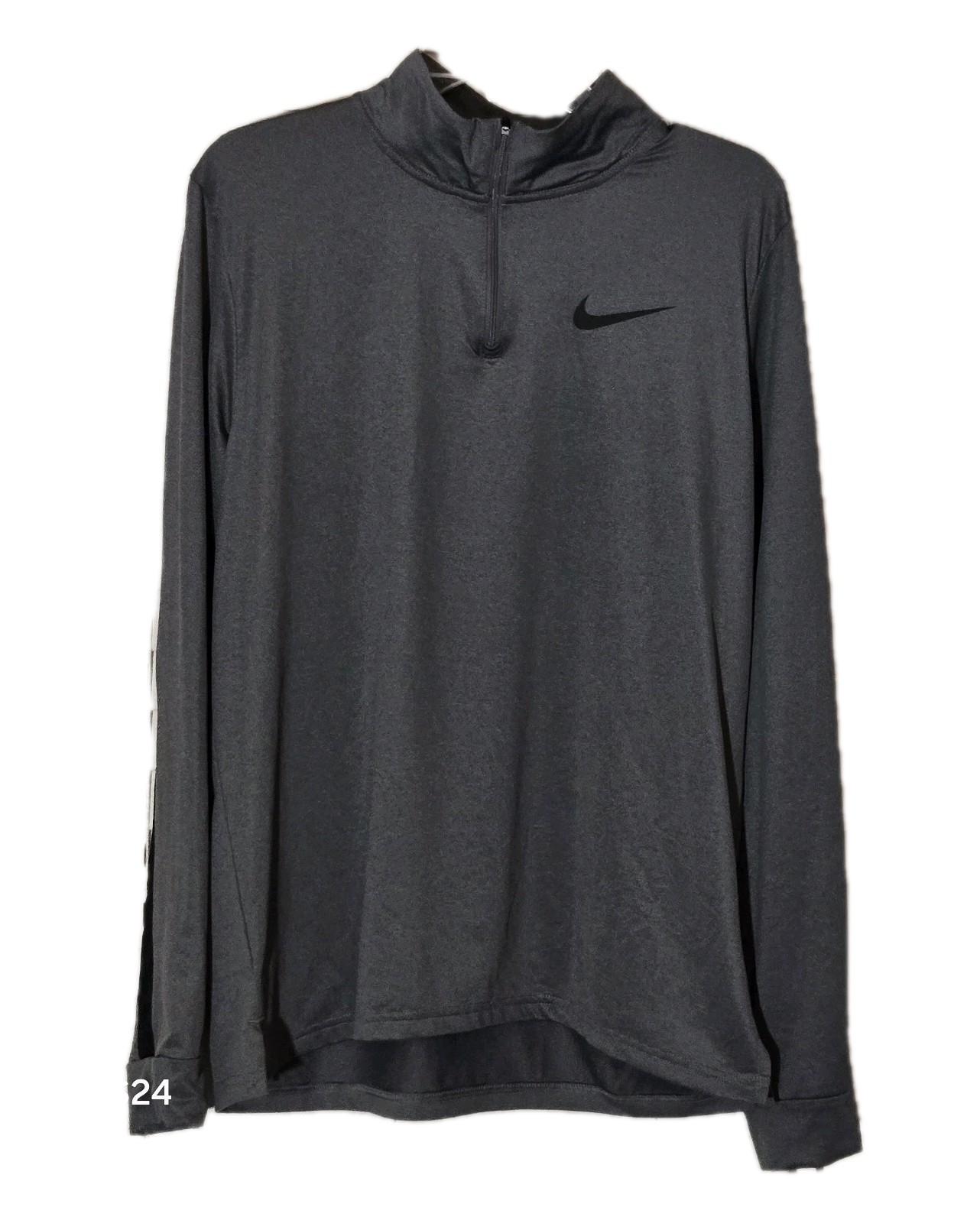 NIKE PRO DRI FIT 1/4 ZIP HYPER DRY TRAINING PULLOVER MEN'S SIZE M- DM5503-070 gallery