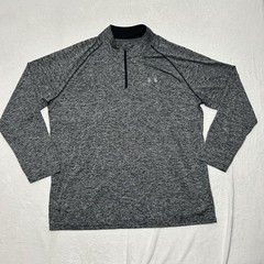 Under Armour 2XL Quarter Zip Heat Gear Loose Long Sleeve Thin Pullover