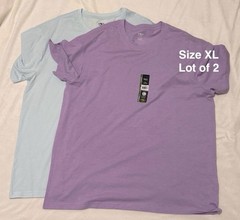 Athletic Works Men’s Tri Blend Tees, XL, Lot Of 2