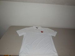 Nike Golf All Star Baseball Game 2014 Polo Shirt NEW NWT White Golfing Mens L