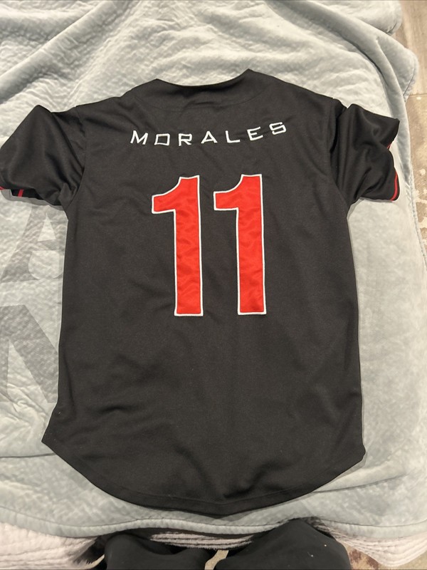 Marvel Spider-Man Jersey Mens Small Baseball Miles Morales BoxLunch Exclusive gallery