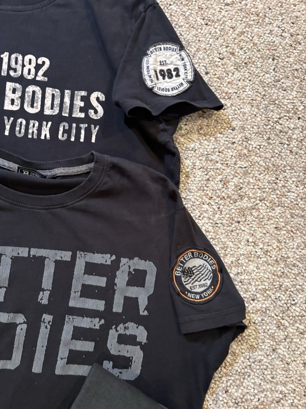 Men’s Better Bodies Lot Of 5 Workout Lifting Pump Cover T-shirt. Size M-L gallery