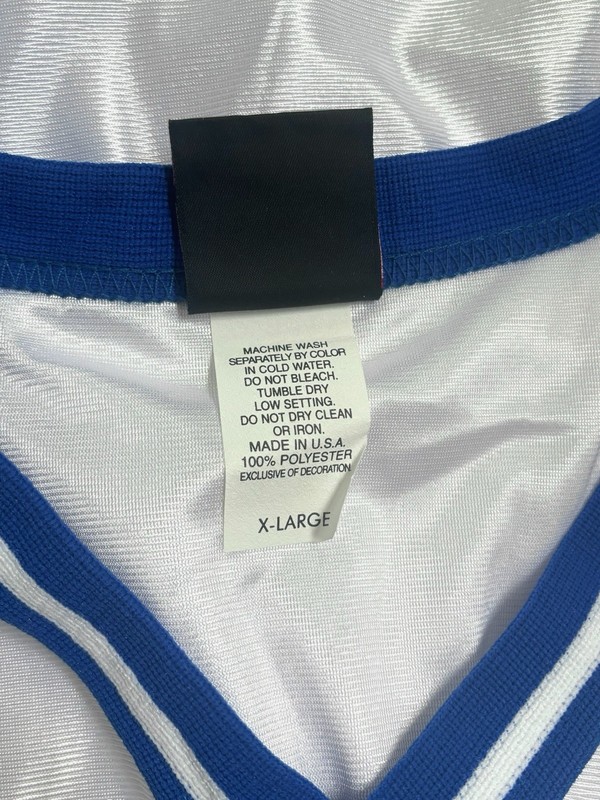 vintage wilson dazzle basketball jersey shirt mens size XL NOS NWT 90s USA made gallery