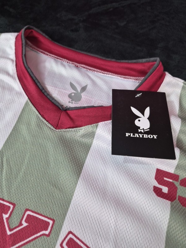 NEW - PLAYBOY ATHLETIC DEPT. 53 SOCCER JERSEY LARGE - NWT gallery