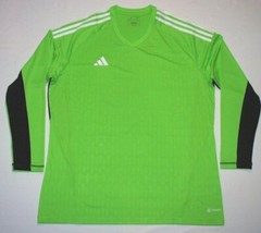 Adidas Men T23 C GK JSY L HK7693 Jersey, Slim Fit, Team Semi Sol Green2, XL, New