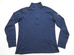 Mens Large Kuhl 1/4 zip pullover blue