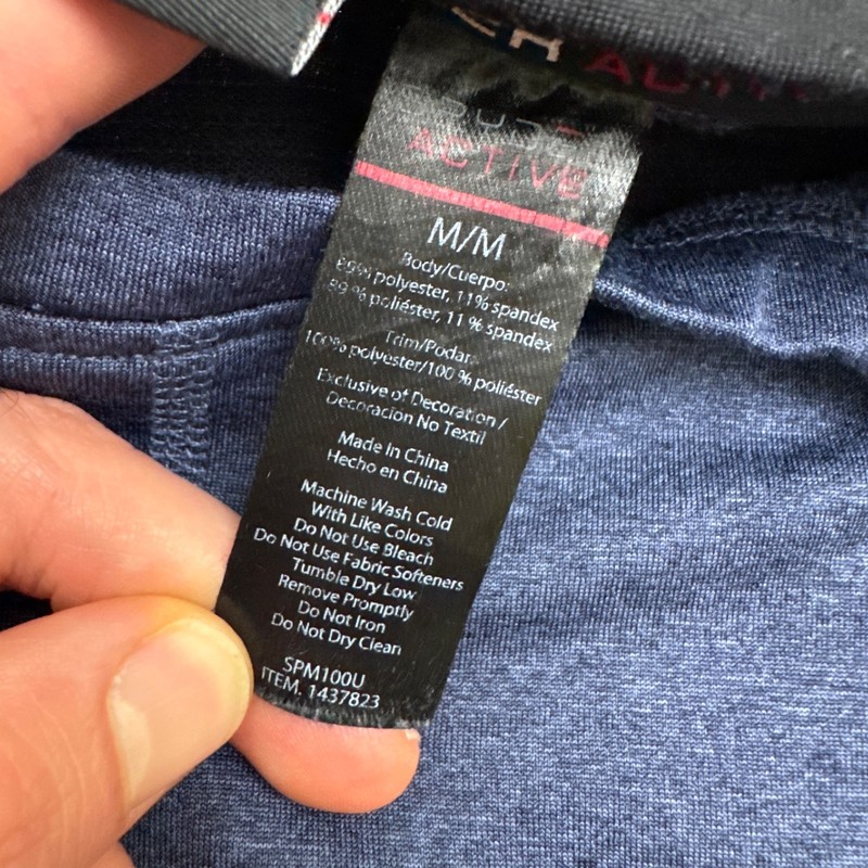 Spyder Spyder ProW-B ActiveT-Shirt Mens Medium Blue Long Sleeve Baselayer Tee gallery