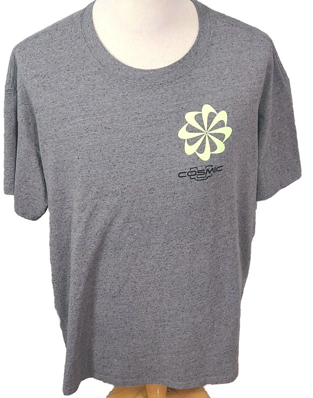 Nike Cosmic Unity T-Shirt Mens Sz 2XL Gray Basketball Graphic Rare gallery