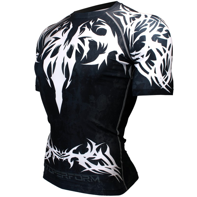 BTOPERFORM [FX-323] ASCENDING Compression Under Baselayer Rashguard Tshirt MMA gallery