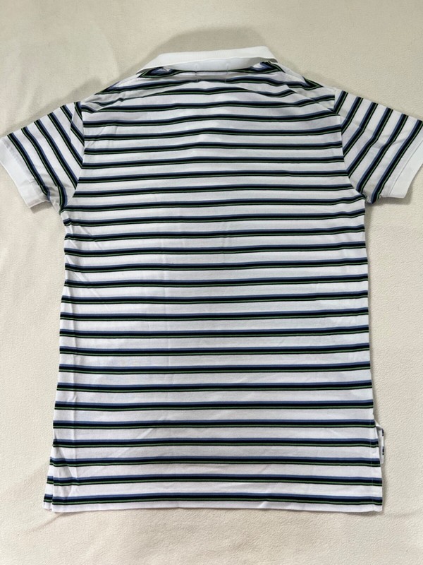 🔥Polo by Ralph Lauren MERCERIZED PIMA MESH COTTON STRIPED POLO MEN'S SIZE SMALL gallery