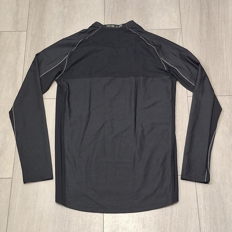 MCDAVID Black Compression Long Sleeve Top Size Large gallery