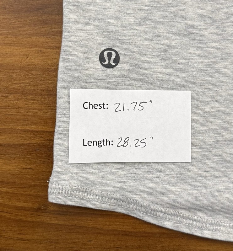 Lululemon Performance Training Raglan L/S Shirt Men's Large Gray Heather gallery