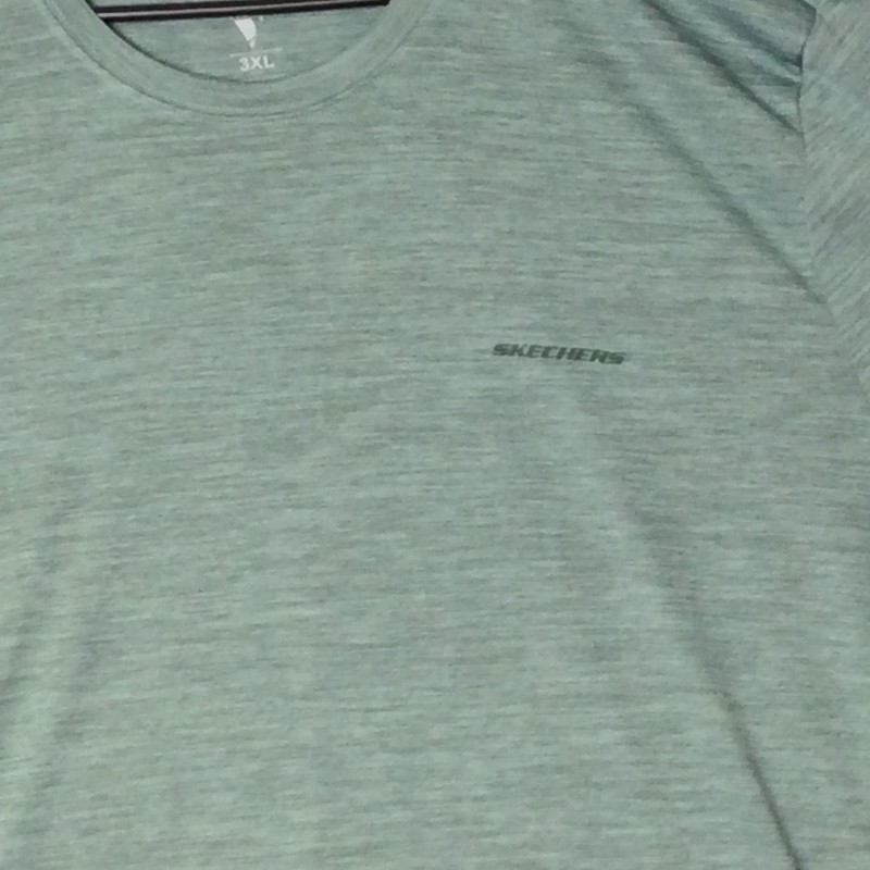 Skechers Performance T-Shirt Heather Emerald Green Size 3XL NWT gallery