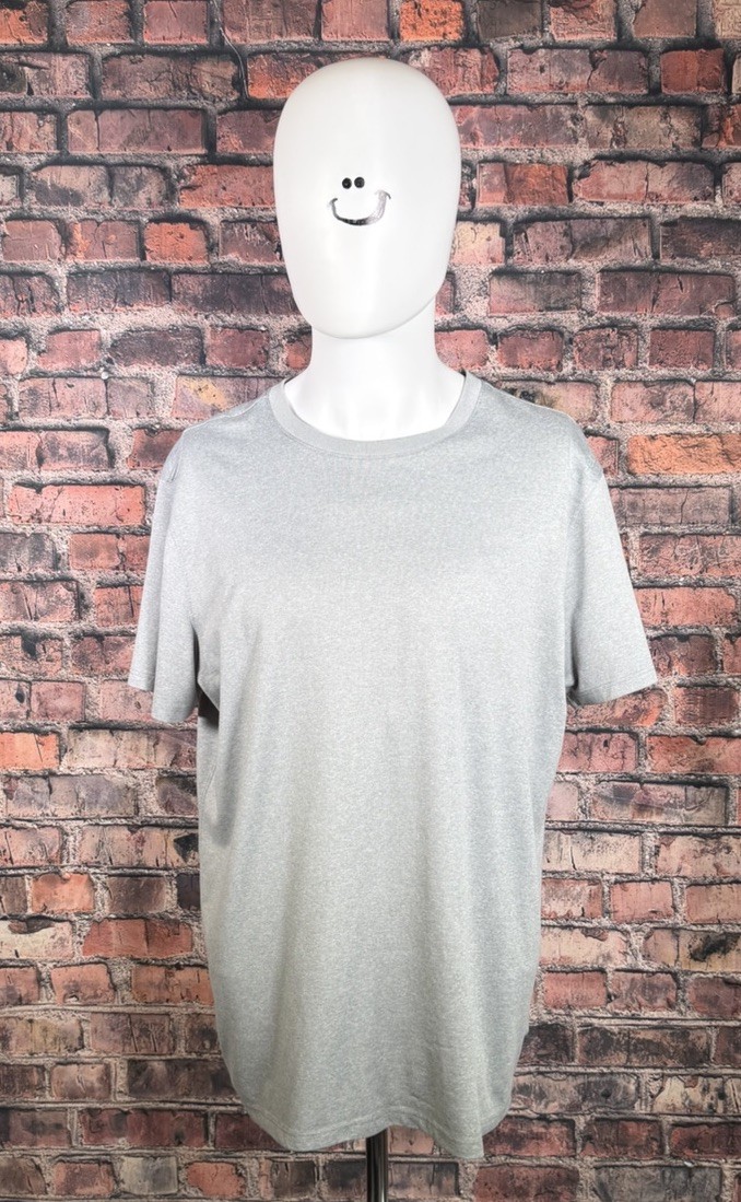 Grey Tight Fitted Reebok Lifting Shirt Xl gallery