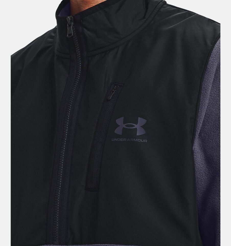 UNDER ARMOUR Mens ColdGear Infrared ½ Zip Pullover | Navy Blue | 1366196 gallery