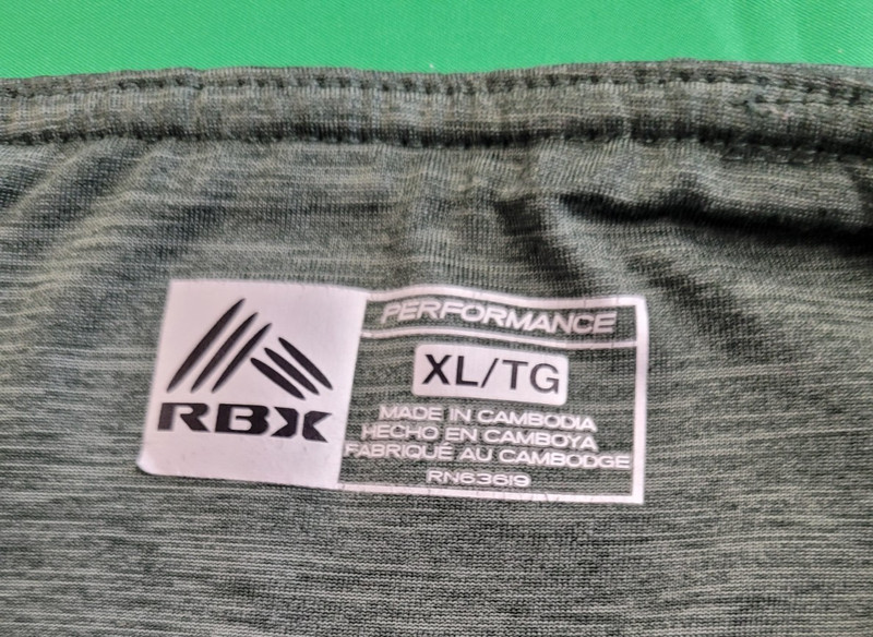RBX- performance. XL forest green- exercise pants gallery
