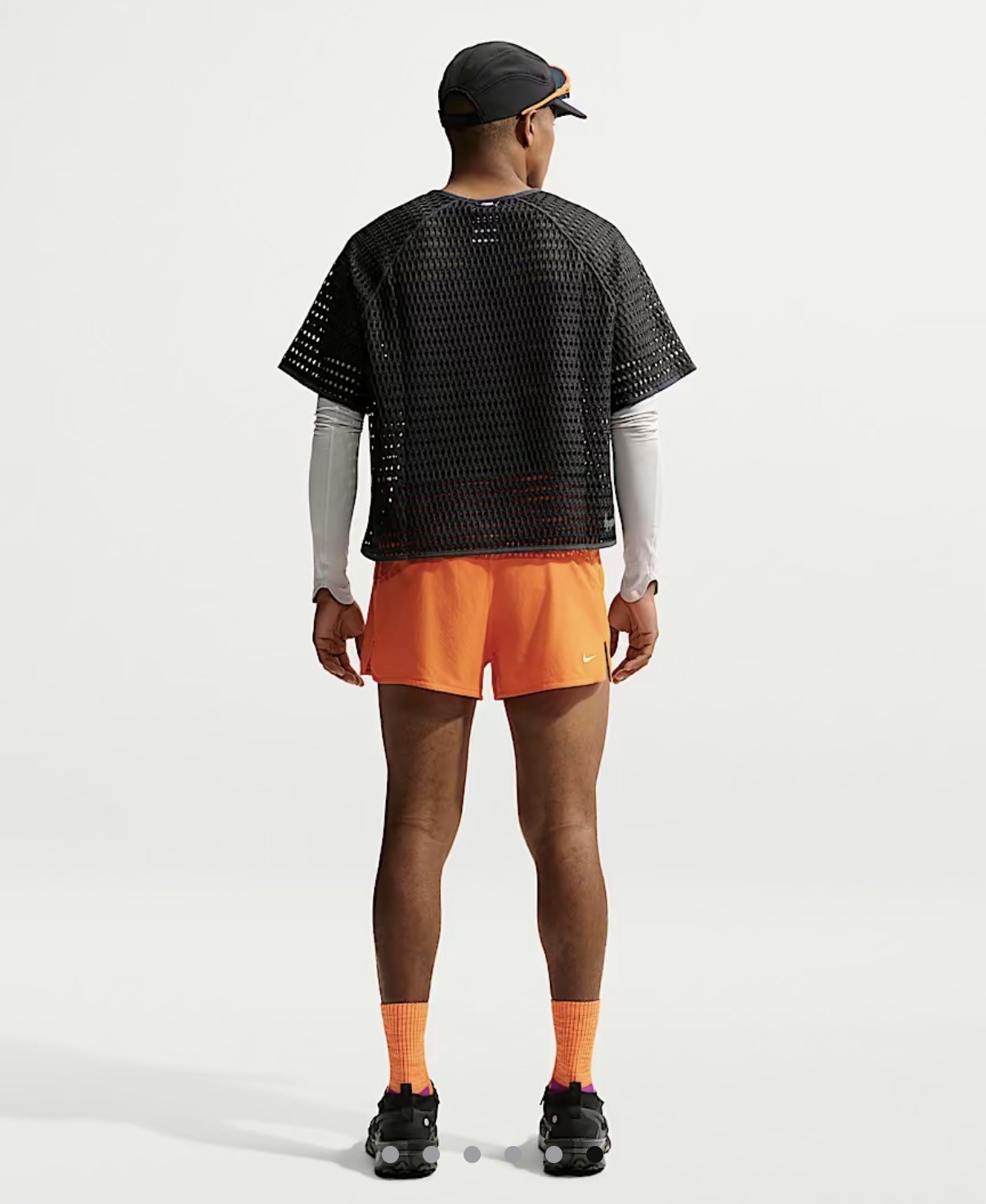 Men’s Nike ACG Radical Airflow Short Sleeve Trail Running Top Black size XL gallery